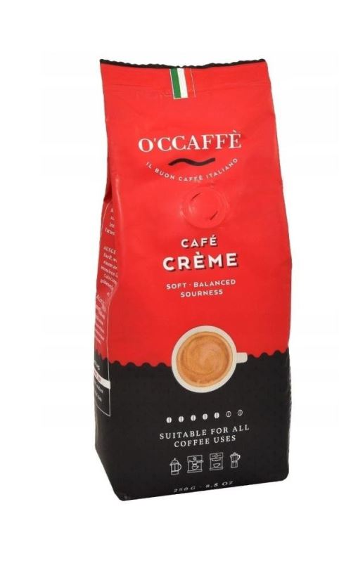 Káva O'CCAFFÉ CAFÉ CRÉME 250G