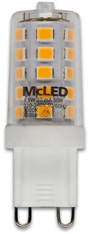 LED žárovka McLED LED G9, 3,5W, 3000K, 350lm