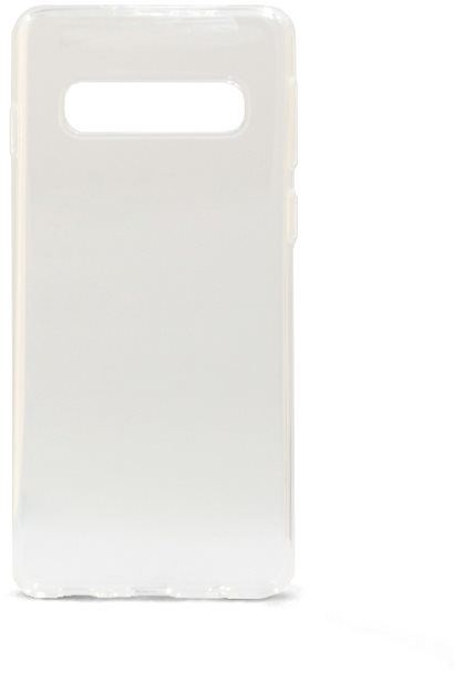Kryt na mobil Epico Ronny Gloss pro Samsung Galaxy S10 bílý transparentní