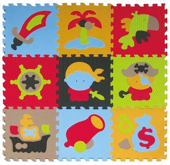 Pěnové puzzle Baby Great Pěnové puzzle Piráti SX (30x30)