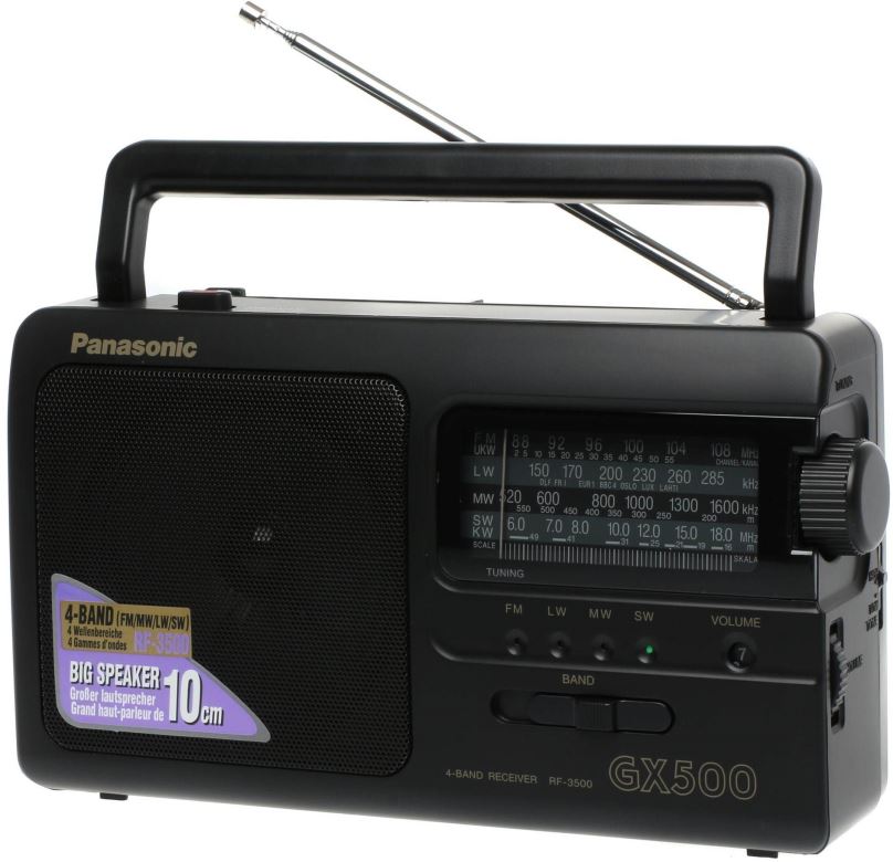 Rádio Panasonic RF-3500E9-K černá