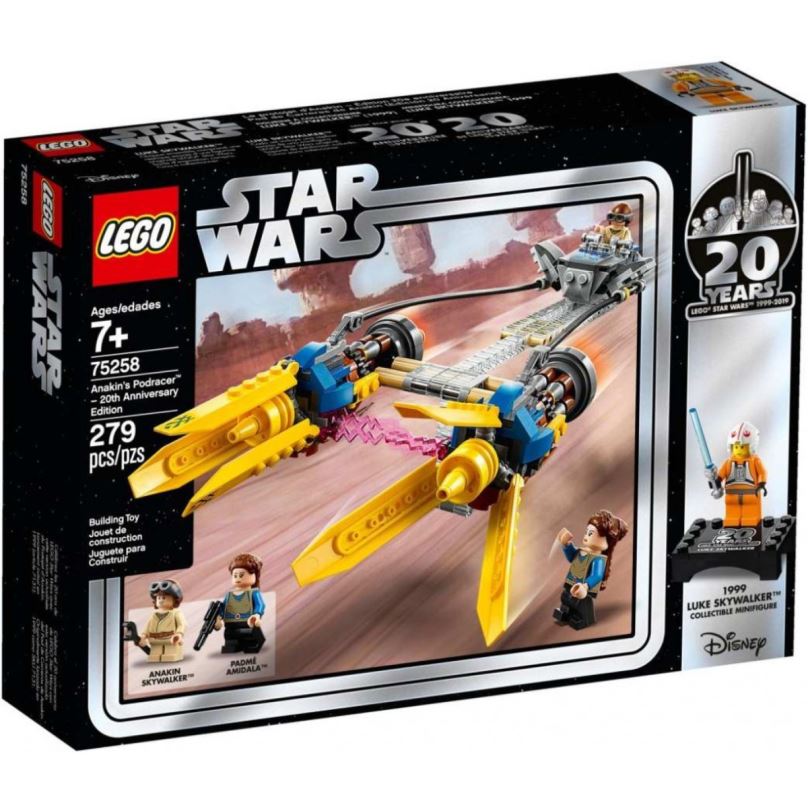 LEGO stavebnice LEGO Star Wars 75258 Anakinův kluzák – edice k 20. výročí