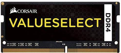 Operační paměť Corsair SO-DIMM 4GB KIT DDR4 2133MHz CL15 ValueSelect černá