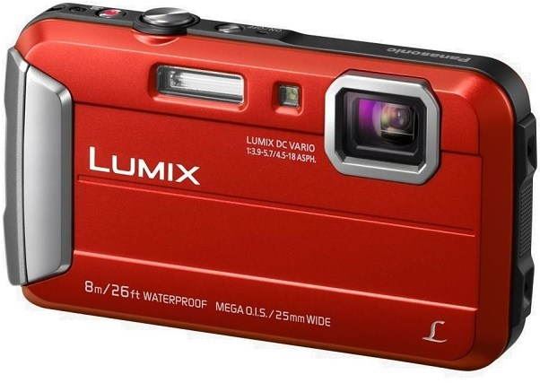 Digitální fotoaparát Panasonic LUMIX DMC-FT30 červený