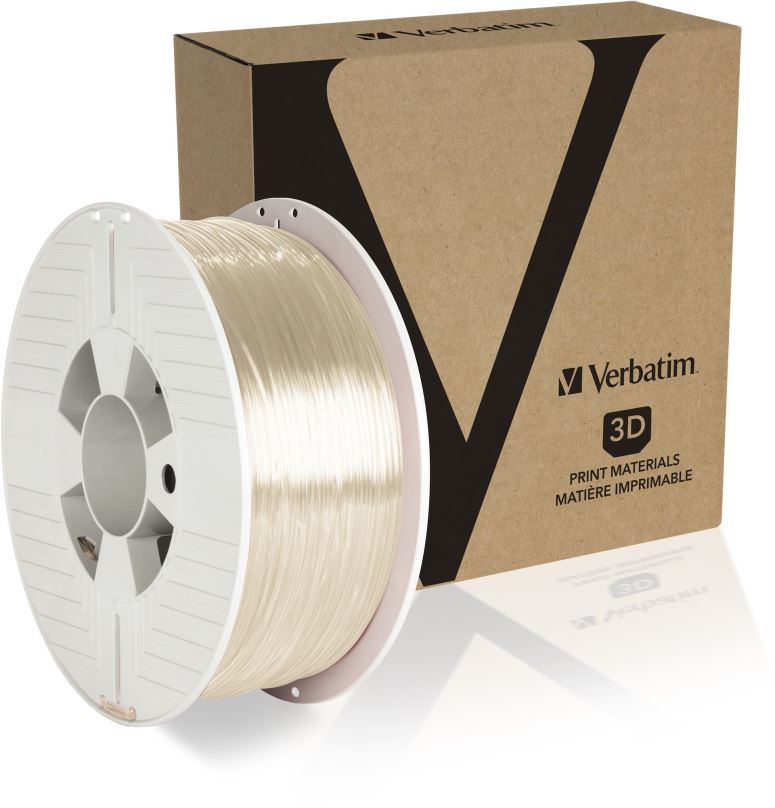 Filament Verbatim PET-G 1.75mm 1kg transparentní