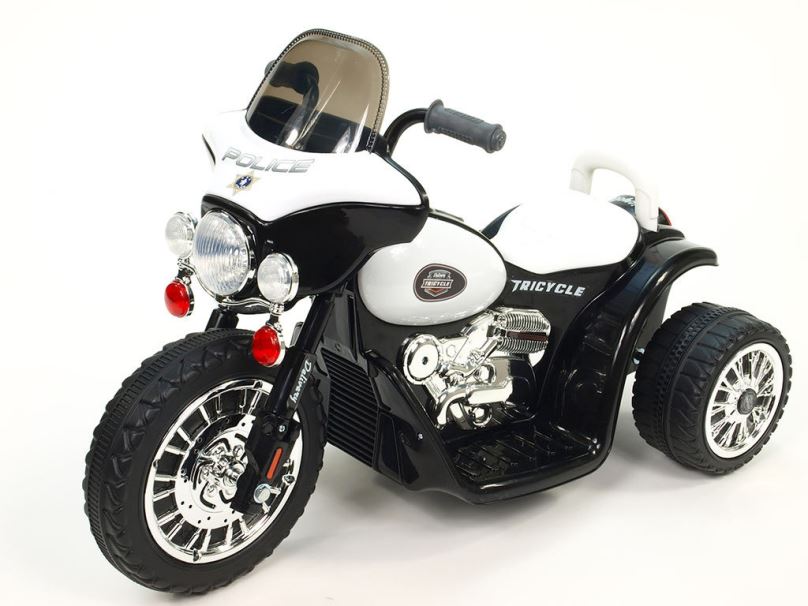 Elektrická motorka pro děti Chopper Harley, černý
