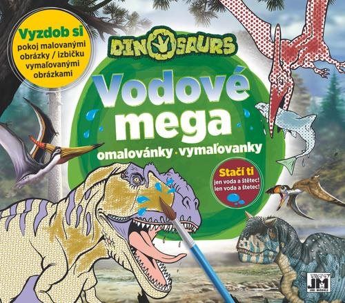 Omalovánky Vodové mega omalovánky Dino