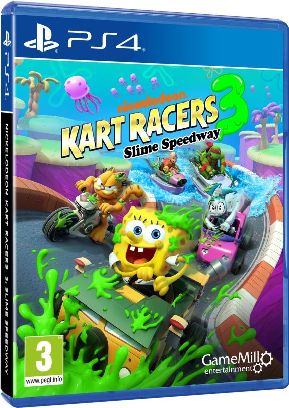 Hra na konzoli Nickelodeon Kart Racers 3: Slime Speedway - PS4