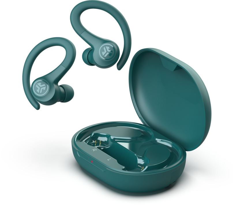 Bezdrátová sluchátka JLAB Go Air Sport True Wireless Headphones Teal