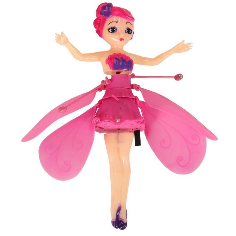 Interaktivní hračka Little Fairy létající kouzelná víla ovládaná rukou