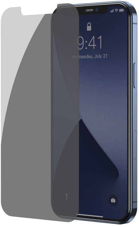 Ochranné sklo Baseus Full-glass Privacy Tempered Glass pro iPhone 12 Pro Max 6.7" (2 ks)