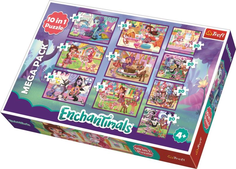 Puzzle Trefl Puzzle Enchantimals 10v1