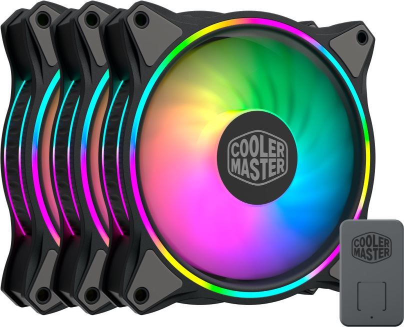 Ventilátor do PC Cooler Master MASTERFAN MF120 HALO 3IN1