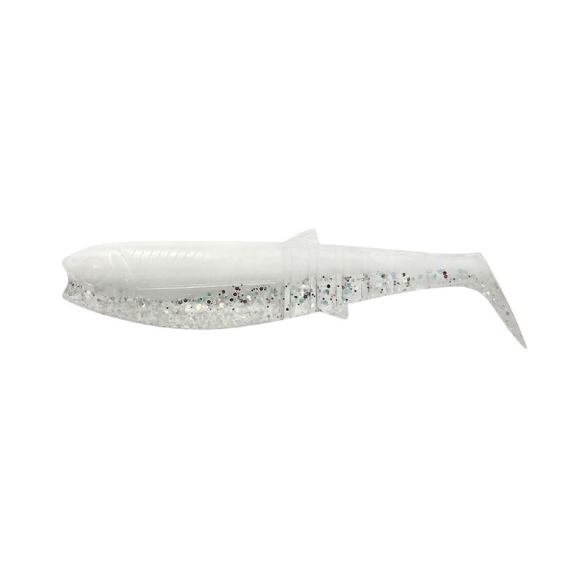 Savage Gear Gumová nástraha Cannibal Shad 12,5cm 20g White Flash UV 4ks