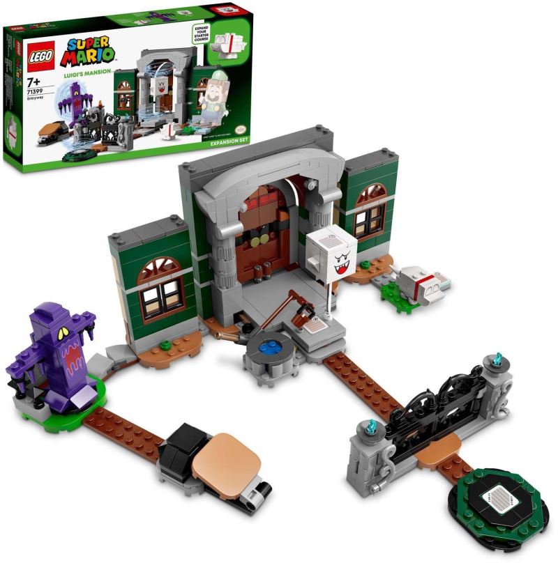 LEGO stavebnice LEGO® Super Mario™ 71399 Luigiho sídlo – Vchod – rozšiřující set