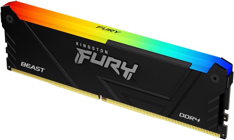 Operační paměť Kingston FURY 16GB DDR4 3600MHz CL18 Beast Black RGB