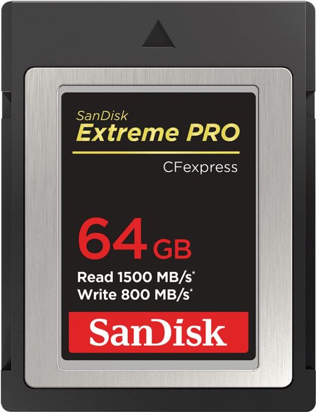 Paměťová karta Sandisk Compact Flash Extreme PRO CF expres, Type B