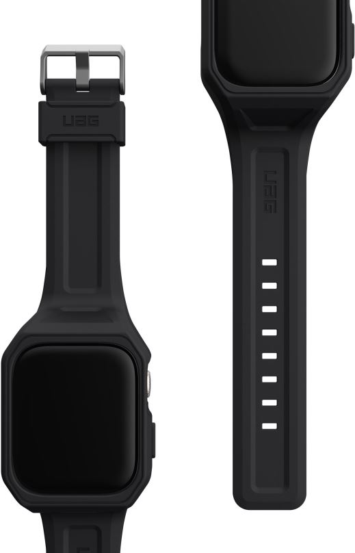 Řemínek UAG Scout Strap & Case Black Apple Watch 9/8/7 45mm