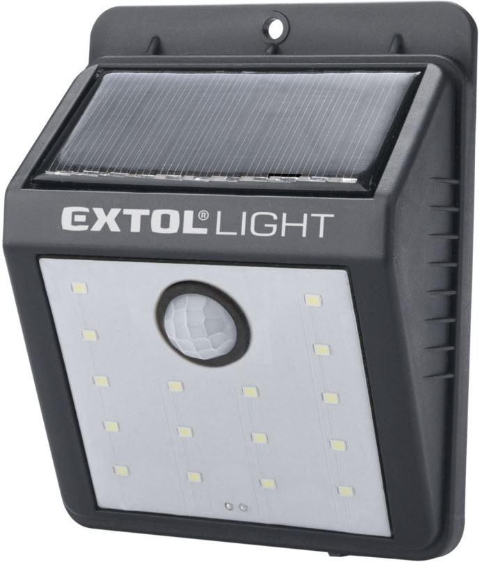 Zahradní osvětlení EXTOL LIGHTsvětlo nástěnné s pohybovým čidlem, 43130