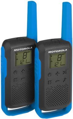 Vysílačky Motorola TLKR T62, modré