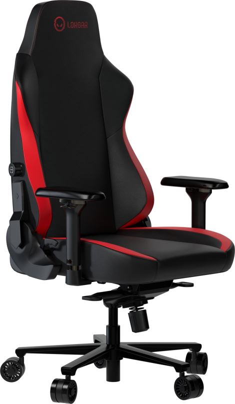 Herní židle LORGAR herní židle Embrace 533, černá/červená