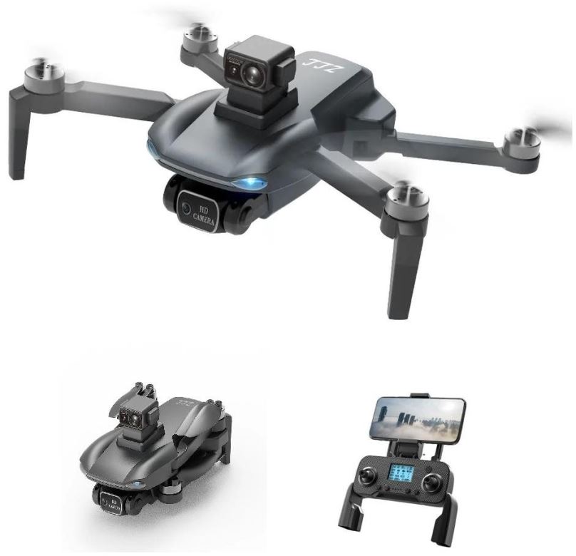 Dron Dron AERIUM MAX 108 LASER 4K Dual Camera GPS