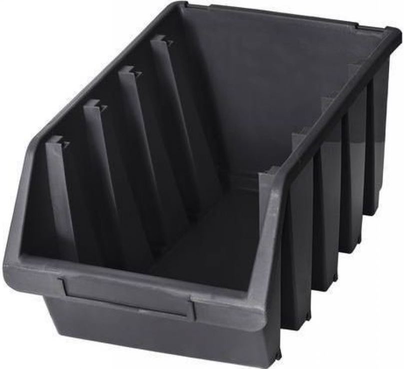 Box na nářadí Patrol Plastový box Ergobox 4 15,5 x 34 x 20,4 cm, černý