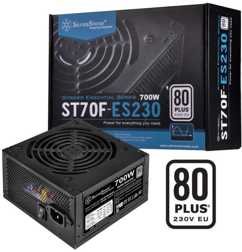 Počítačový zdroj SilverStone Strider Essential 80Plus ST70F-ES230 700W