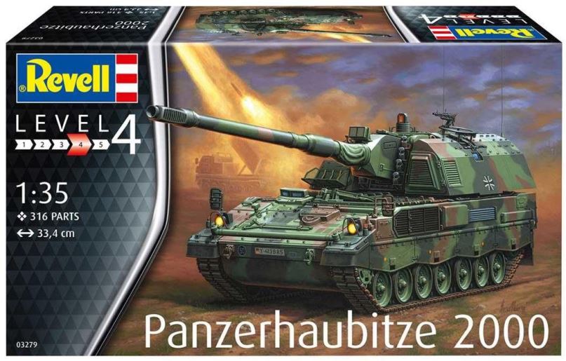 Model tanku Plastic ModelKit tank 03279 - Panzerhaubitze 2000