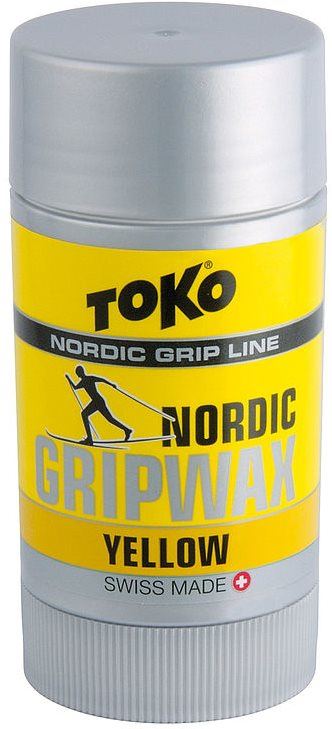 Lyžařský vosk Toko Nordic Grip Wax žlutý 25g