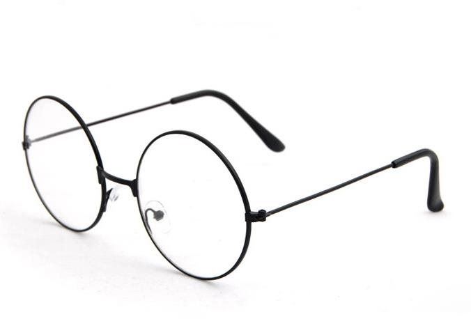 Sluneční brýle VeyRey Brýle s čirými skly lenonky Batten černé