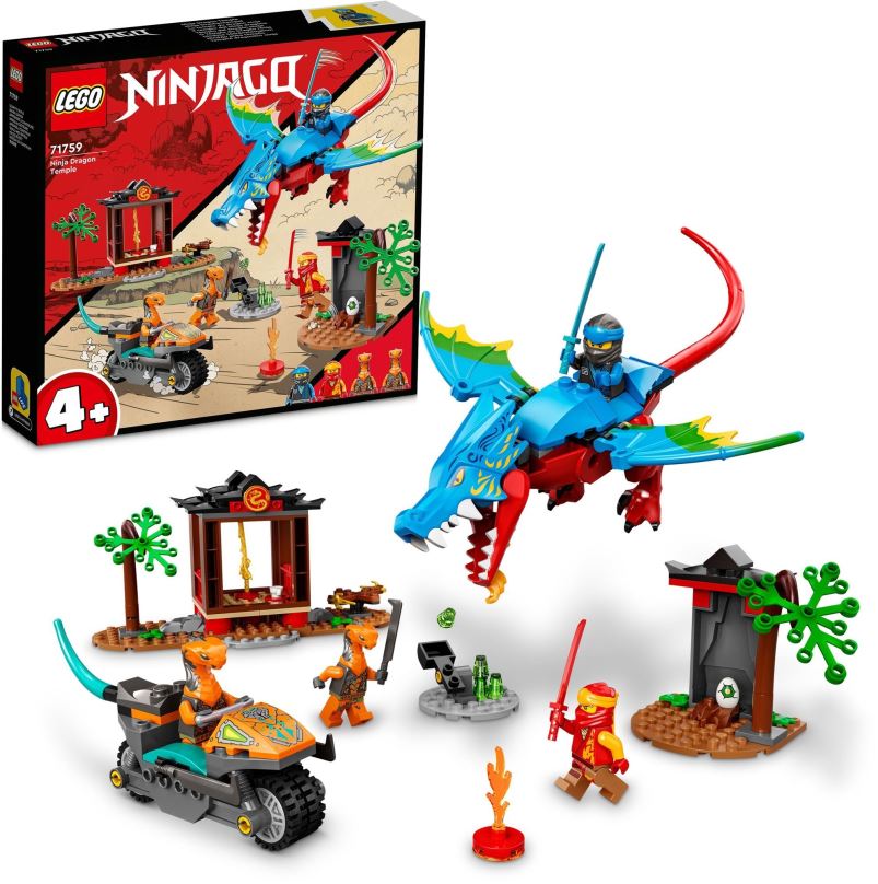 LEGO stavebnice LEGO® NINJAGO® 71759 Dračí chrám nindžů