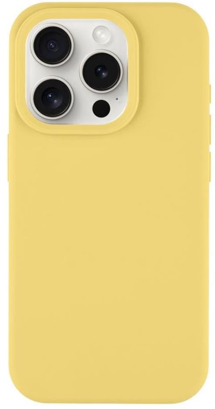 Kryt na mobil Tactical Velvet Smoothie Kryt pro Apple iPhone 15 Pro Banana