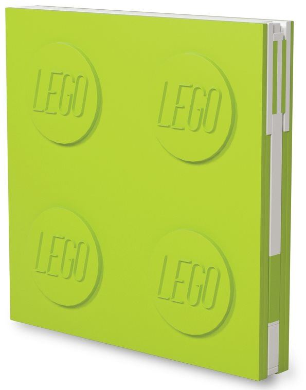 Zápisník LEGO Zápisník - světle zelený