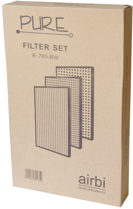 Filtry do čističky vzduchu Kompletní sada filtrů pro Airbi PURE