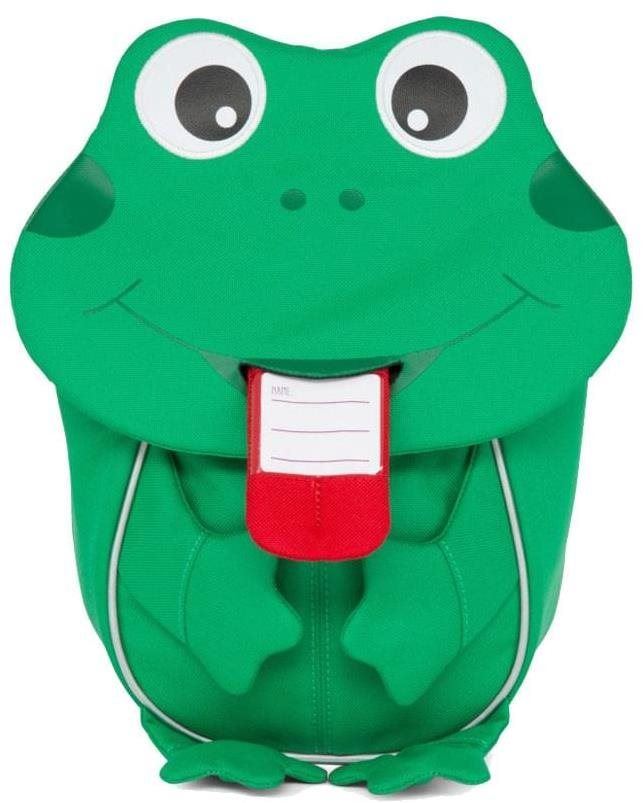 Dětský batoh Affenzahn Finn Frog small - green uni