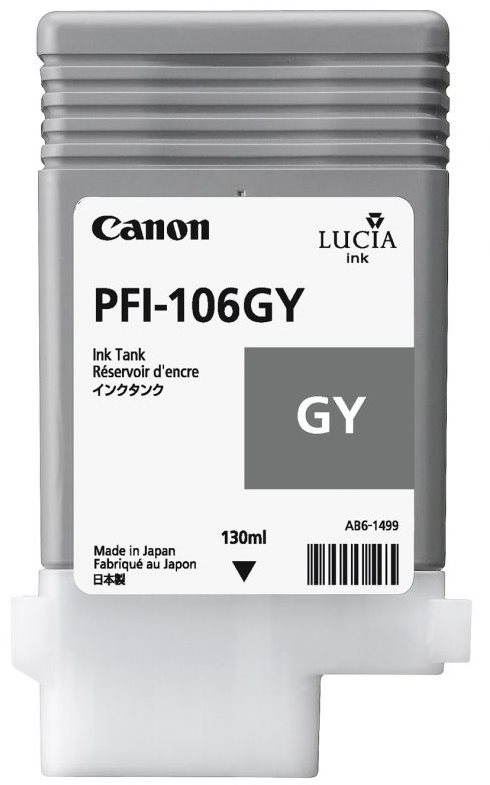 Cartridge Canon PFI-106GY šedá