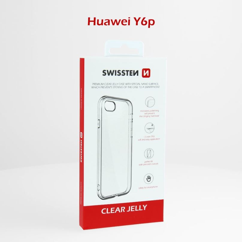 Kryt na mobil Swissten Clear Jelly pro Huawei Y6p