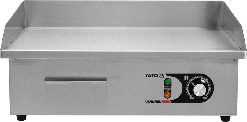 Elektrický gril YATO Grilovací deska hladká 3000W 550mm
