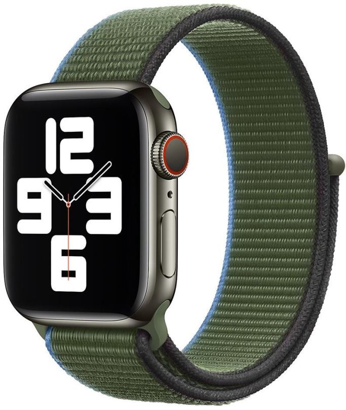 Řemínek Eternico Airy pro Apple Watch 42mm / 44mm / 45mm / Ultra 49mm Ebony Green
