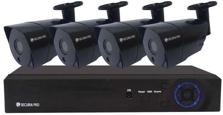 Kamerový systém Kamerový systém Securia Pro IP 3MPx NVR4CHV3-B, bez disku