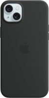 Kryt na mobil Apple iPhone 15 Plus Silikonový kryt s MagSafe černý