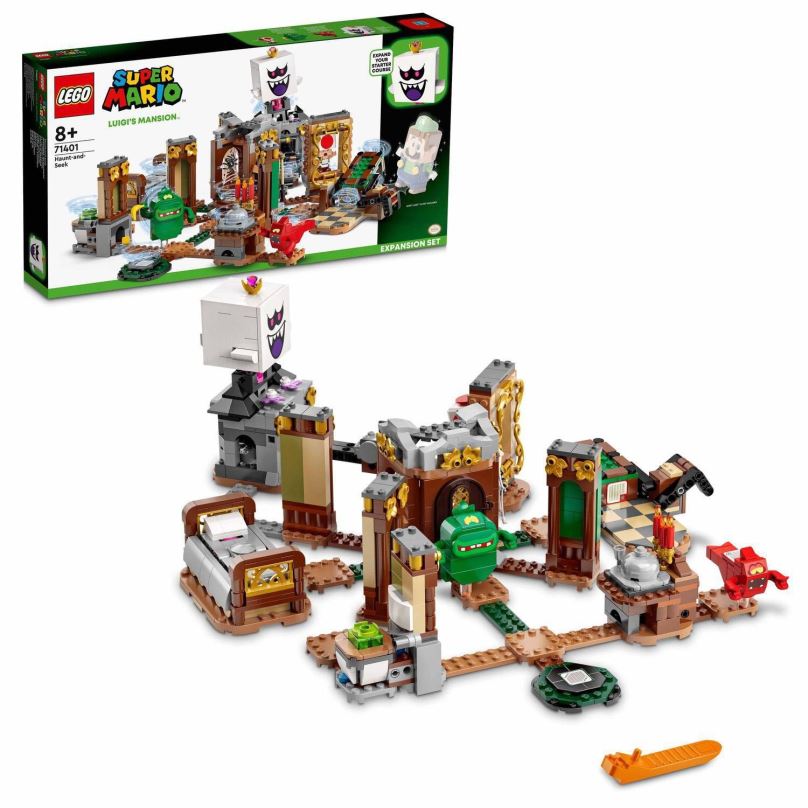 LEGO stavebnice LEGO® Super Mario™ 71401 Luigiho sídlo – Na strašenou – rozšiřující set