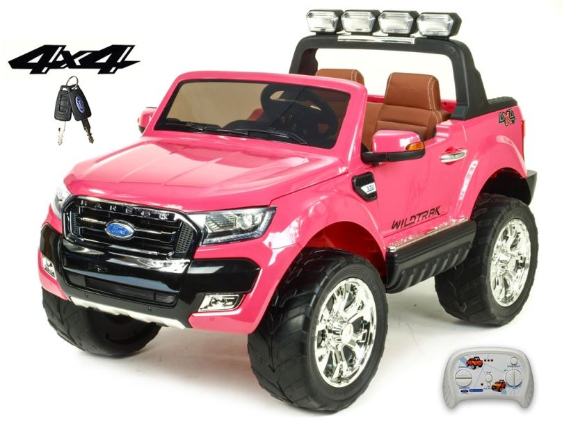 Elektrické auto pro děti Ford Ranger Wildtrak, růžová