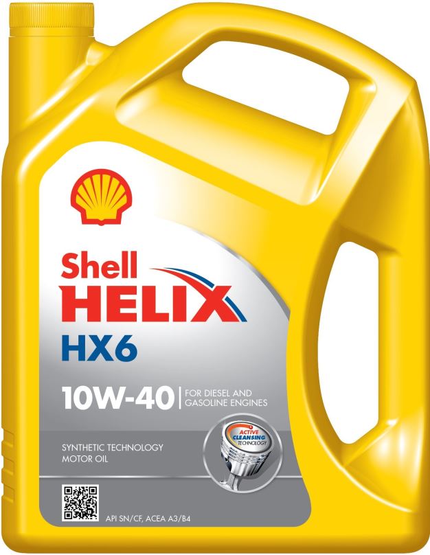 Motorový olej Shell HELIX HX6 10W-40 5l