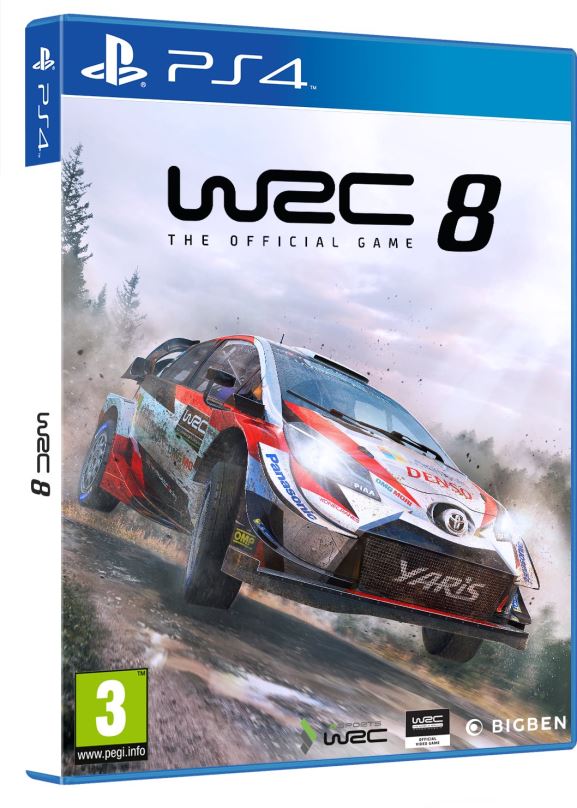 Hra na konzoli WRC 8 The Official Game - PS4