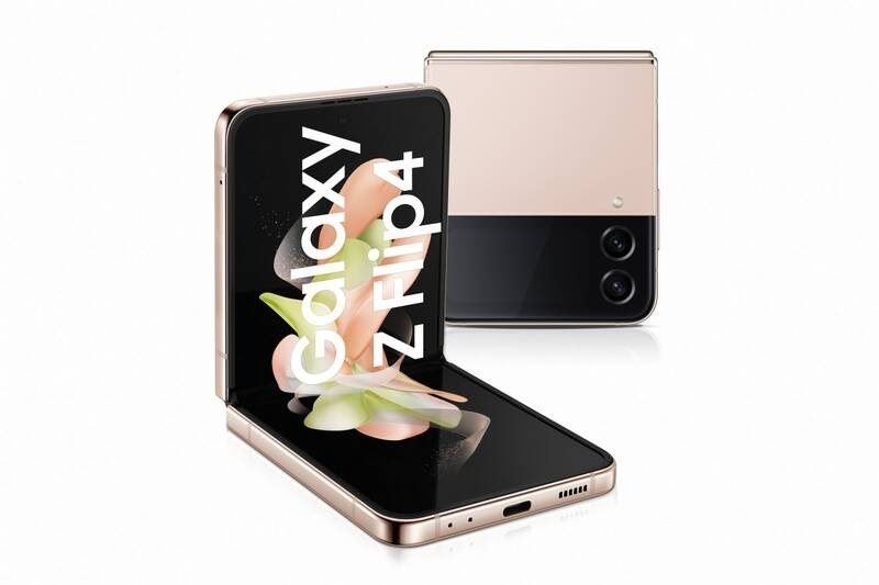 Mobilní telefon Samsung Galaxy Z Flip4 8GB/256GB zlatá