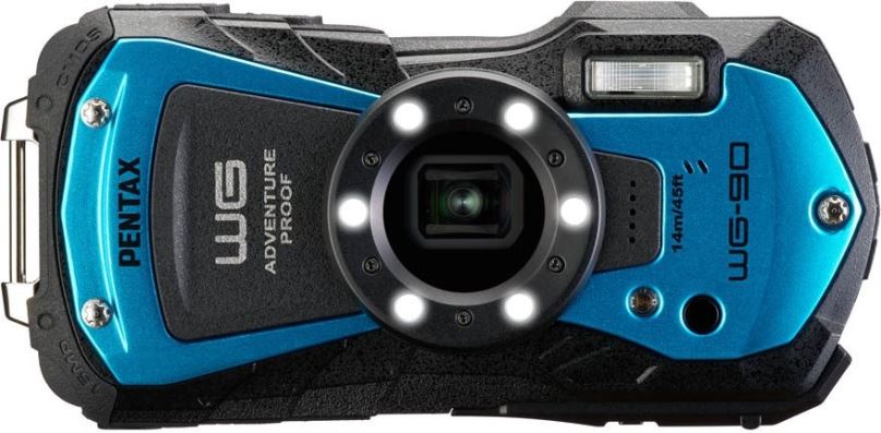 Digitální fotoaparát PENTAX WG-90 Blue