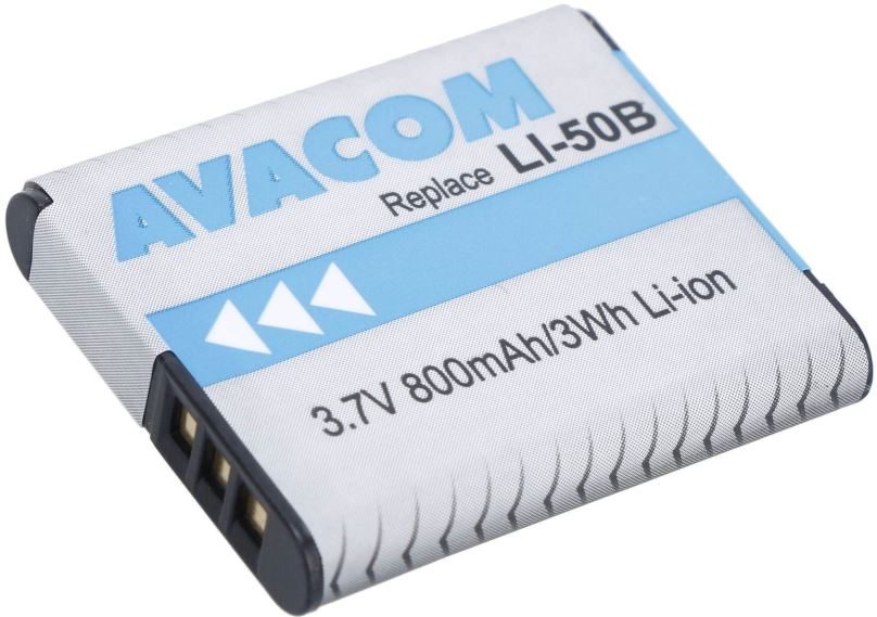 Baterie pro fotoaparát Avacom za Olympus LI-50B Li-ion 3.7 V 800mAh