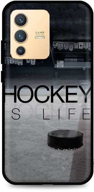 Kryt na mobil TopQ Kryt Vivo V23 5G silikon Hockey Is Life 72754